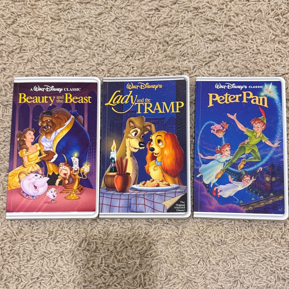 NEW: Disney Classic VHS Journal Collection